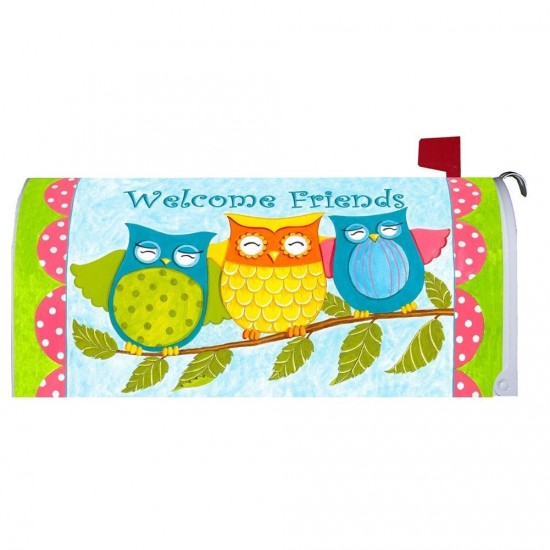 Welcome Friends  -Mailbox Makeover