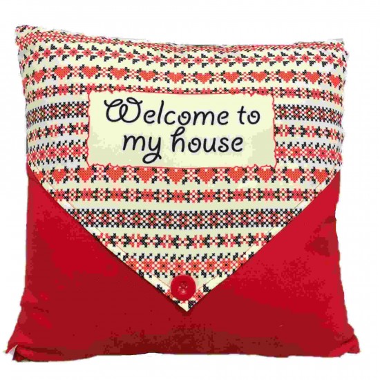 Pillow Welcome to my house 