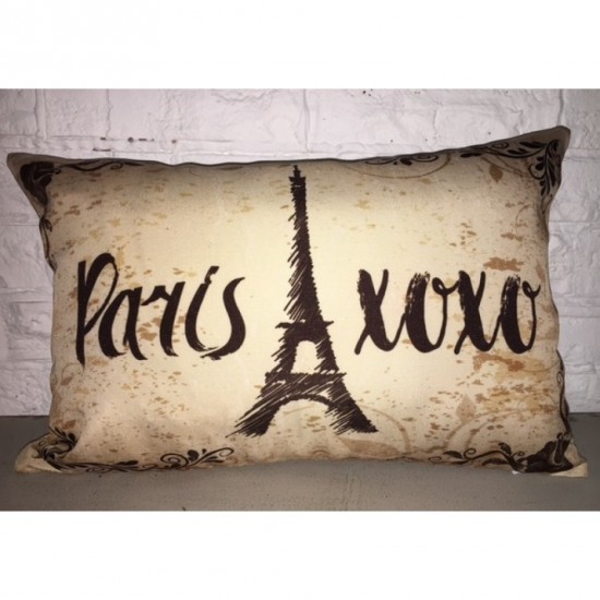 Pillow Paris X0X0