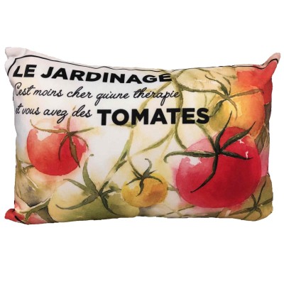 Pillow Le jardinage Tomates