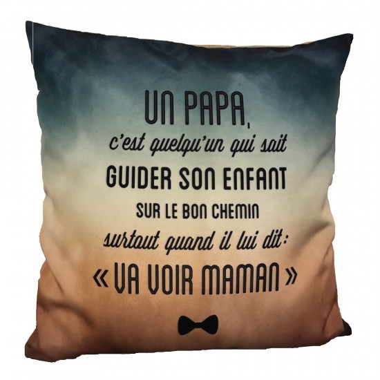  Coussin Un Papa Guide Vers Maman