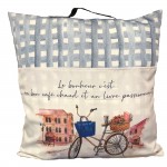 Pillow / Reading Pillow with Book Pocket And Handle