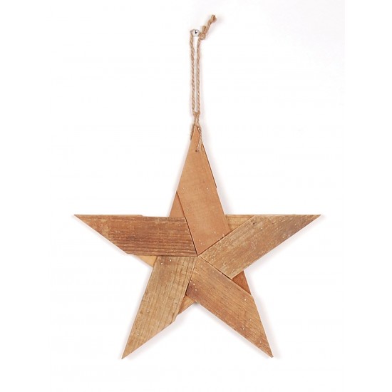 Rustic Wood Star 