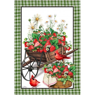 Strawberry Wheelbarow