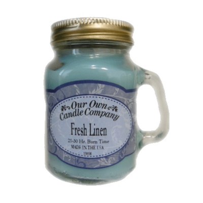 Fresh linen - Linge frais MINI MASON JAR